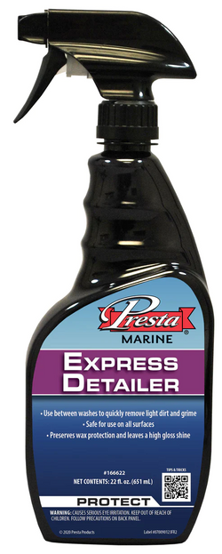 22 oz Spray Bottle Presta Marine Express Detailer