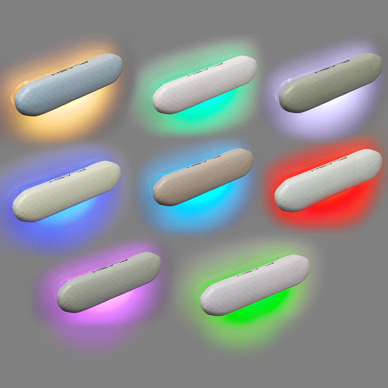 White housing with RGB colors