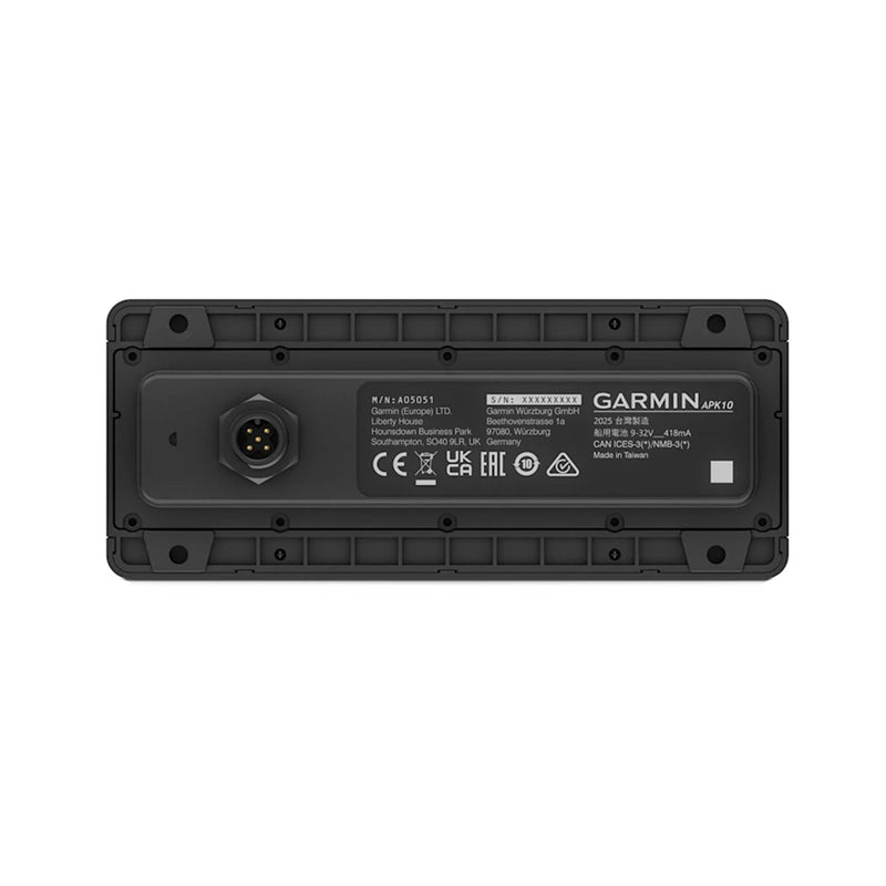 The rear of the horizontal remote