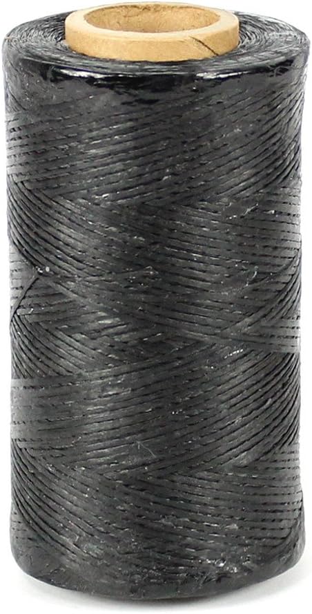 Black spool of rigging floss