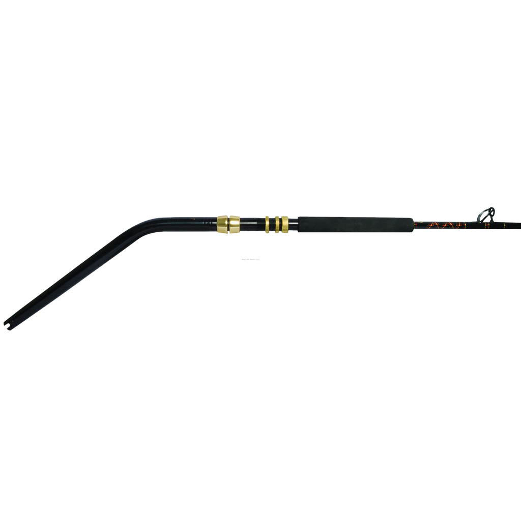 STAR RODS Handcrafted 50 lb Deep Drop Rod with Detachable Bent Butt and Roller Swivel Tip