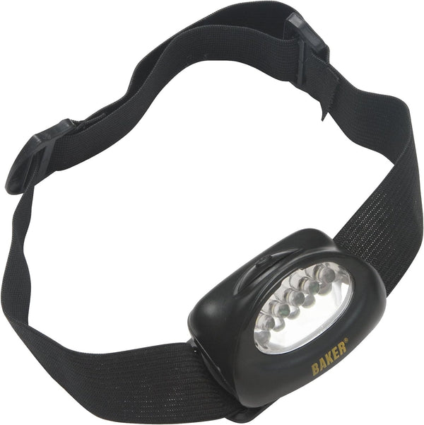 Black Head Light from BAKER with adjustable head strap