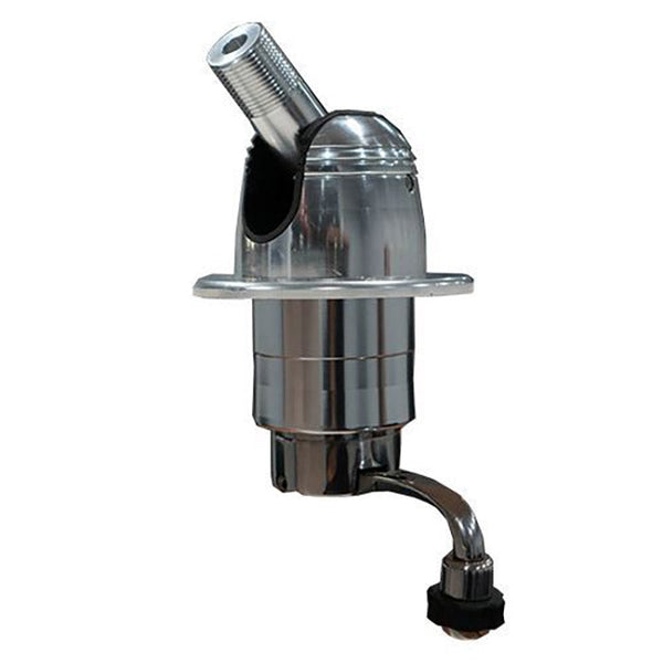 Grand Slam VHF Antenna Mount Aluminum frame and cast stainless steel rotator crank handle