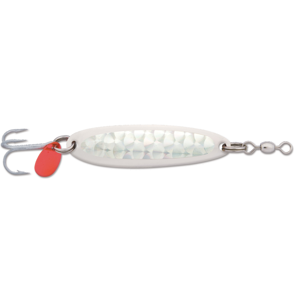 LUHR-JENSEN Krocodile Chrome Spoon w/Silver Flash – Crook and Crook Fishing,  Electronics, and Marine Supplies