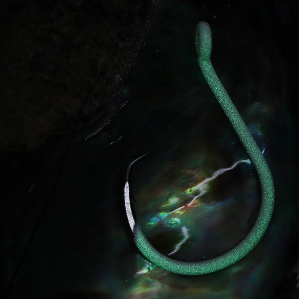 BKK Offset Heavy Circle Glow Hooks – Crook and Crook Fishing ...