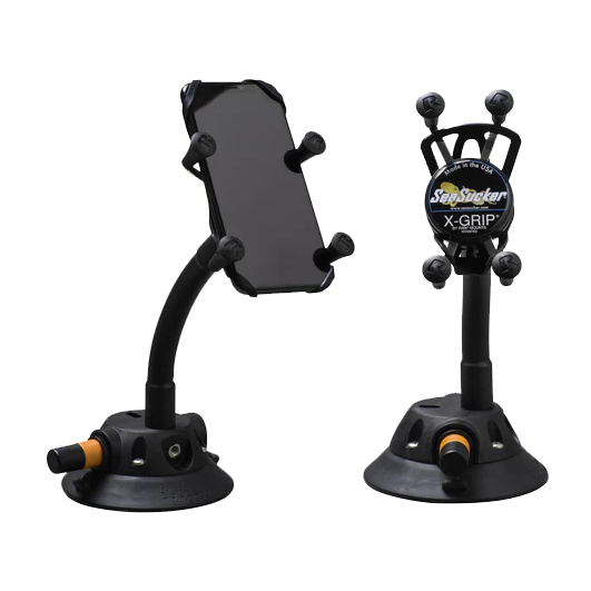 Mount with and without phone
