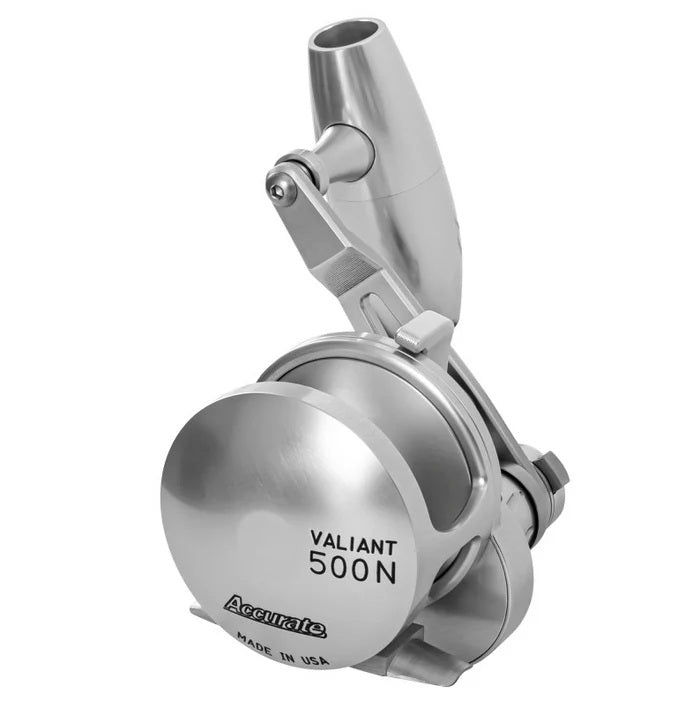 Accurate Valiant 500N Slow Pitch Jigging - 2-speed - Silver