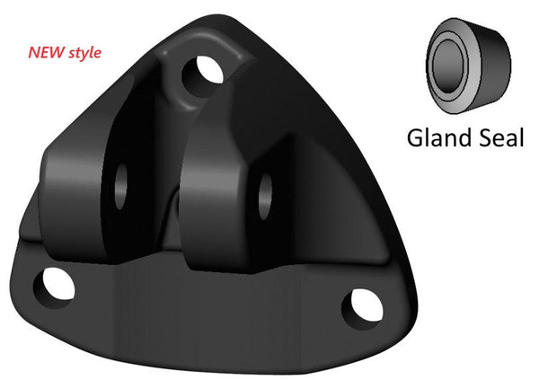 New style upper mounting bracket with gland seal