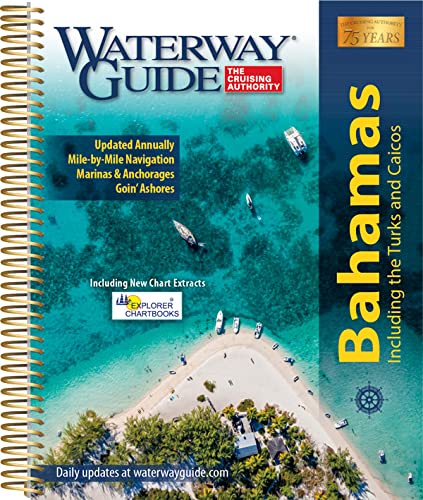 Spiral bound Waterway Guide for the Bahamas including the Turks and Caicos