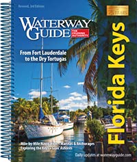 Spiral bound book  - Waterway Guide for Florida Keys - from Ft. Lauderdale to the Dry Tortugas