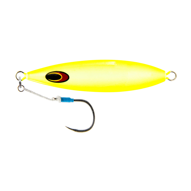 The GYPSEA Jig - Chartreuse White Glow