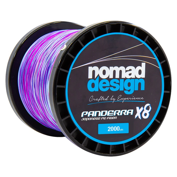 NOMAD DESIGN PANDERRA X8 - 2000 YD SPOOL showing label