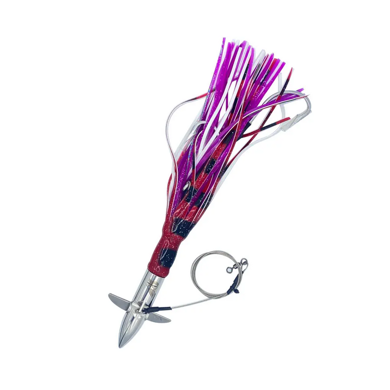 Ocean Lures USA 12oz Adjustable Diving Lure OL_Purple_Silver