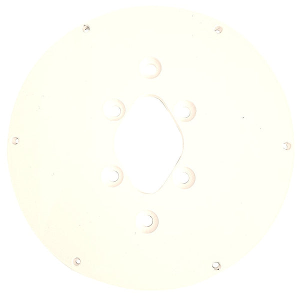 White plate