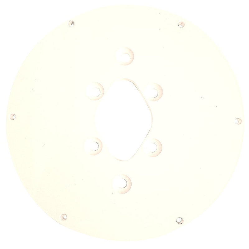White plate
