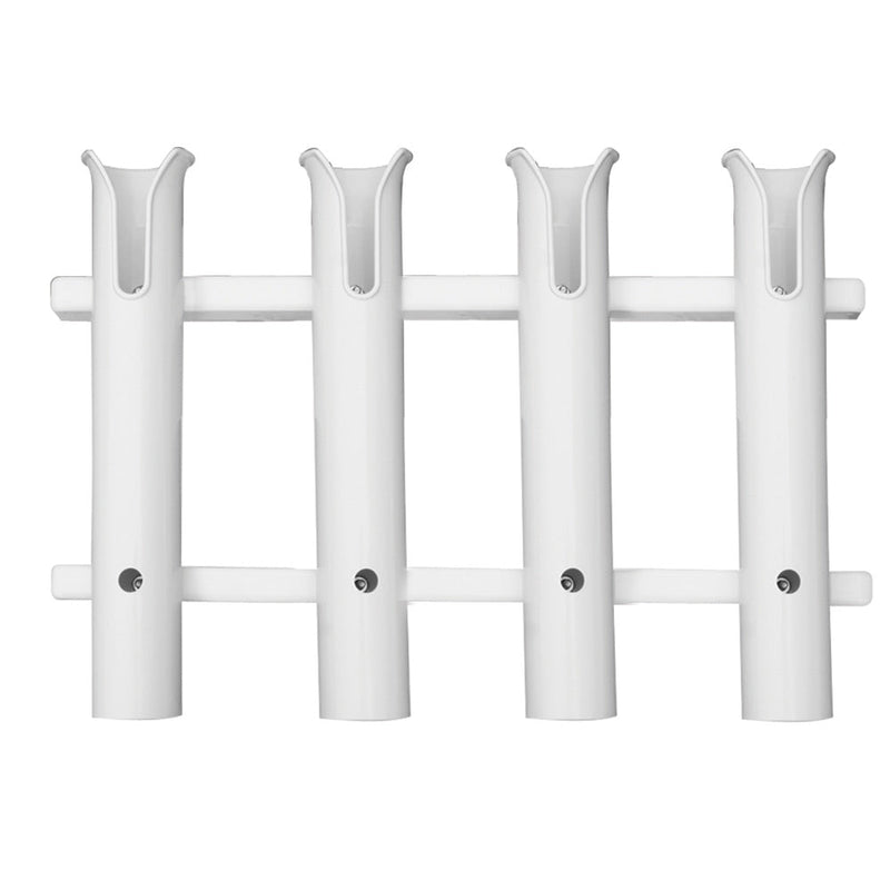 Poly 4-rod White rack