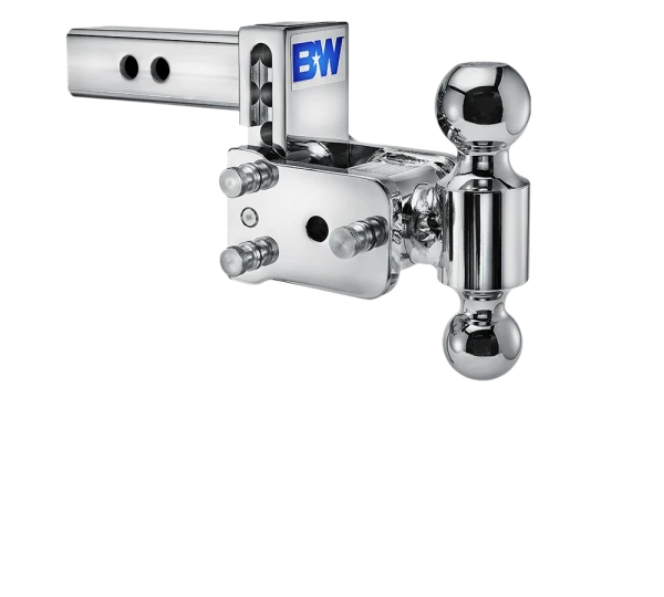 Chrome dual hitch