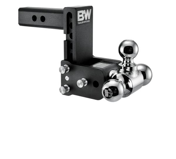 Tri Ball Mount - Black Powder Coat