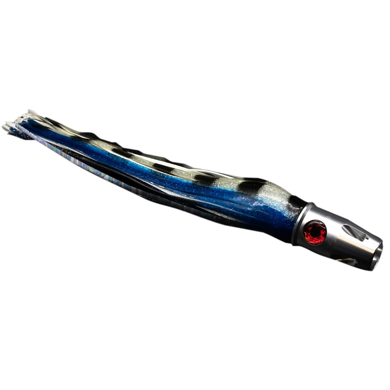 chrome head blue/white skirt