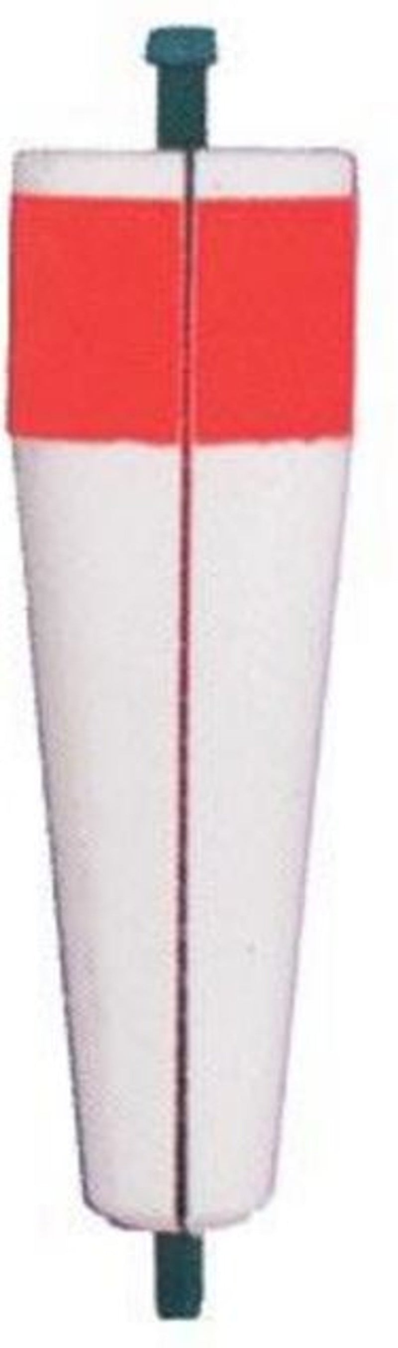 5" slotted Glo-Top Popping Float White & Red