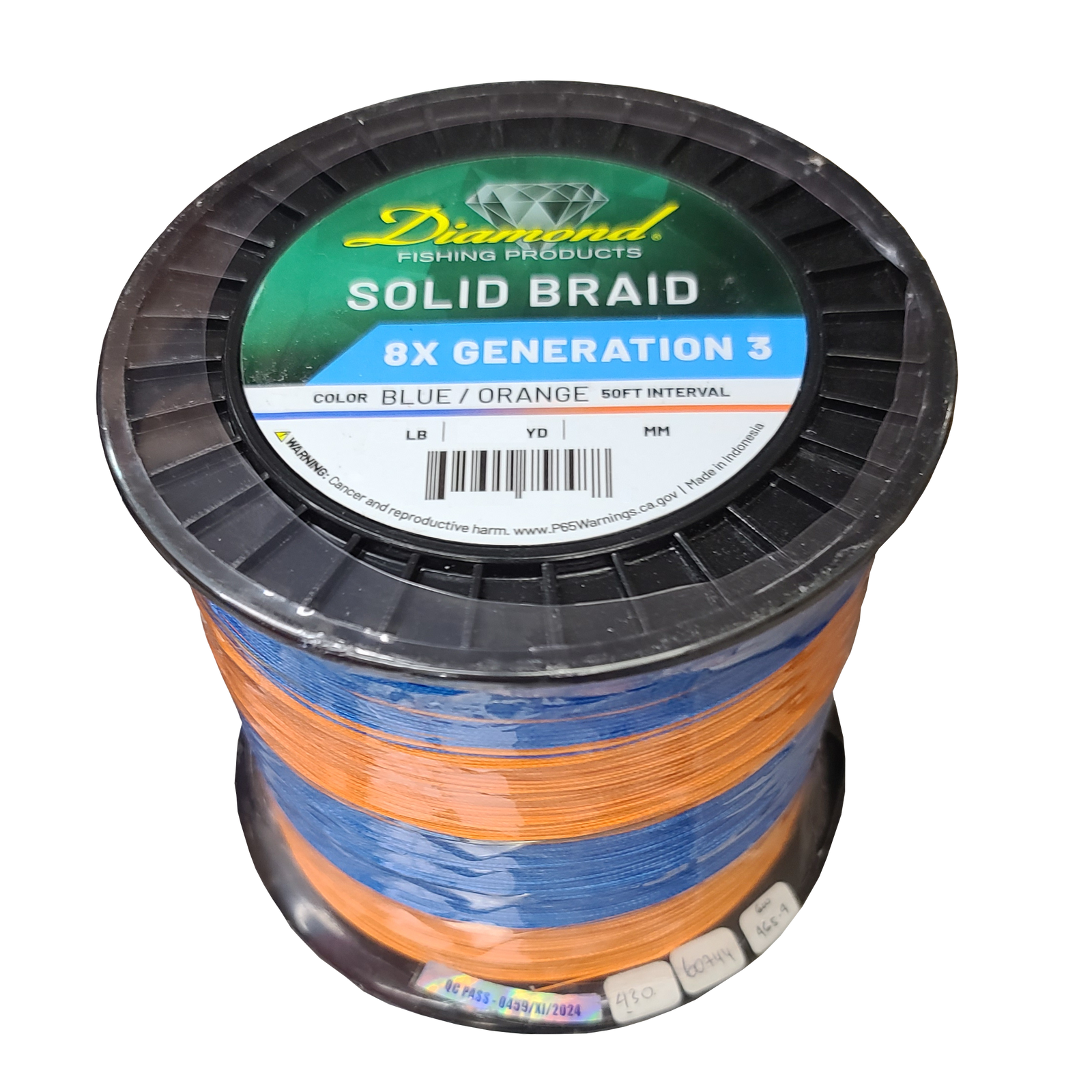 diamond braided fishing line DIAMOND FISHING PRODUCTS 2-Color Collegiate-Style 8x Braid Gen3 1,500y –  Crook and Crook Fishing, Electronics, and Marine Supplies