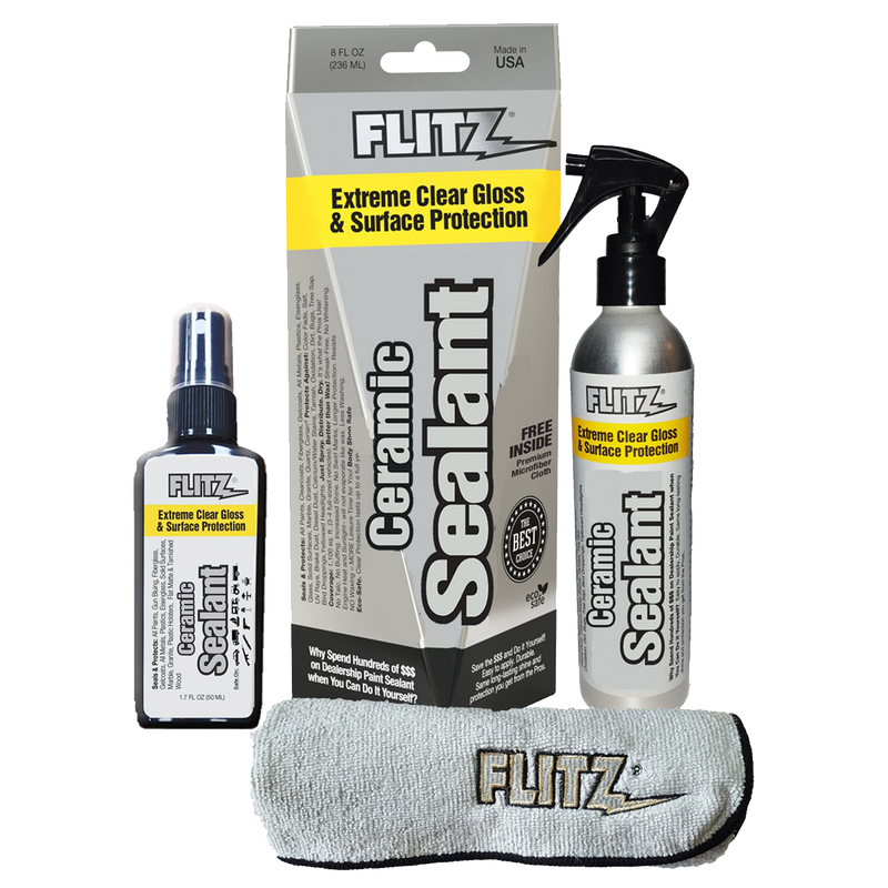 Available sizes of sealant