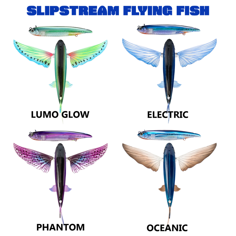 custom flying fish lures Nomad Design Slipstream - 200 It is extremely versatile and can be cast Slipstream Flying Fish Nomad-Design-International