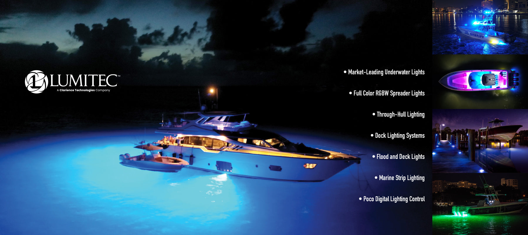 Lumitec Underwater Lighting