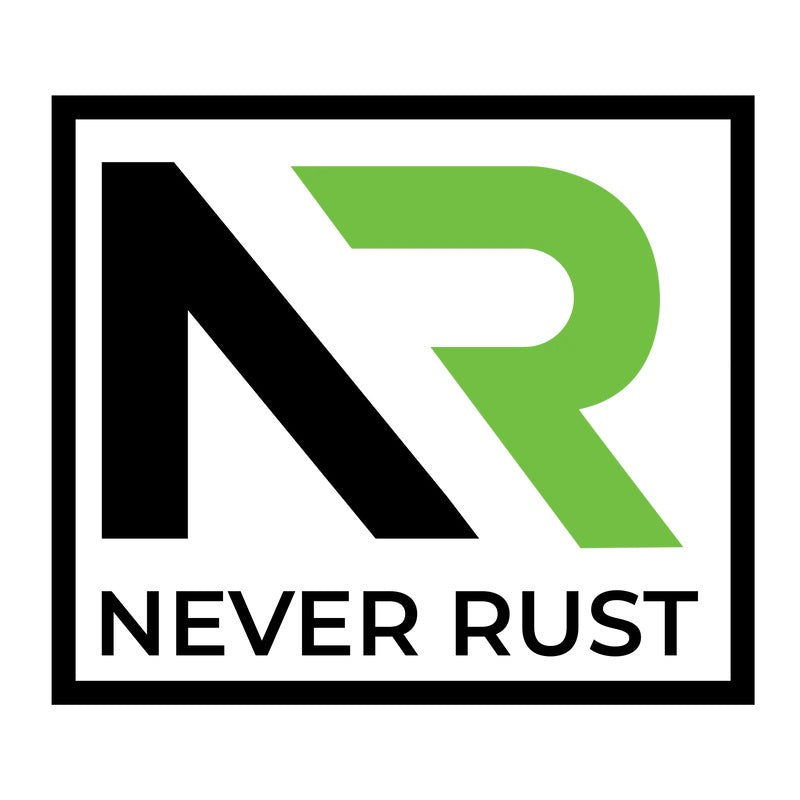 never rust logo