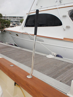 Pole in use