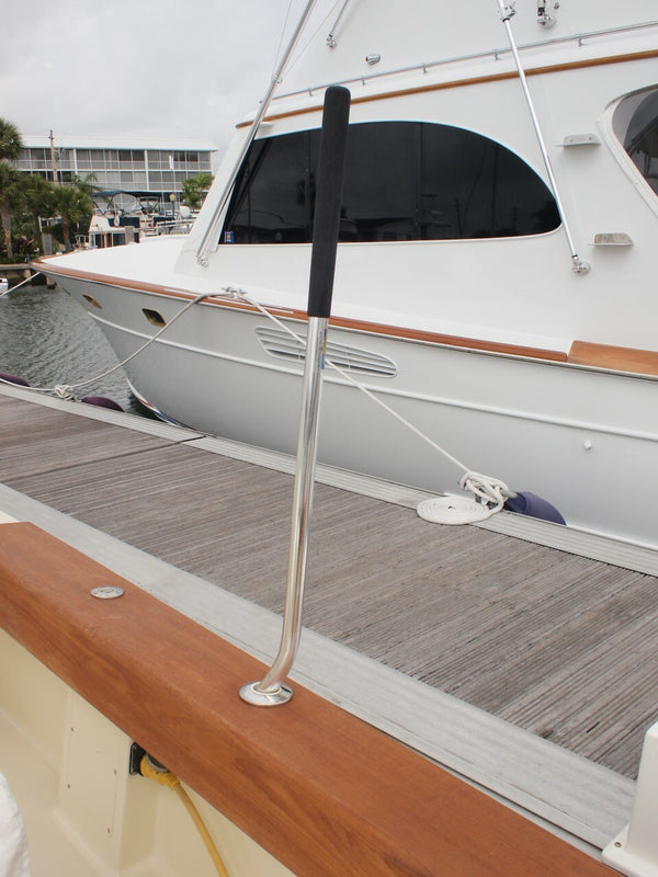 Pole in use