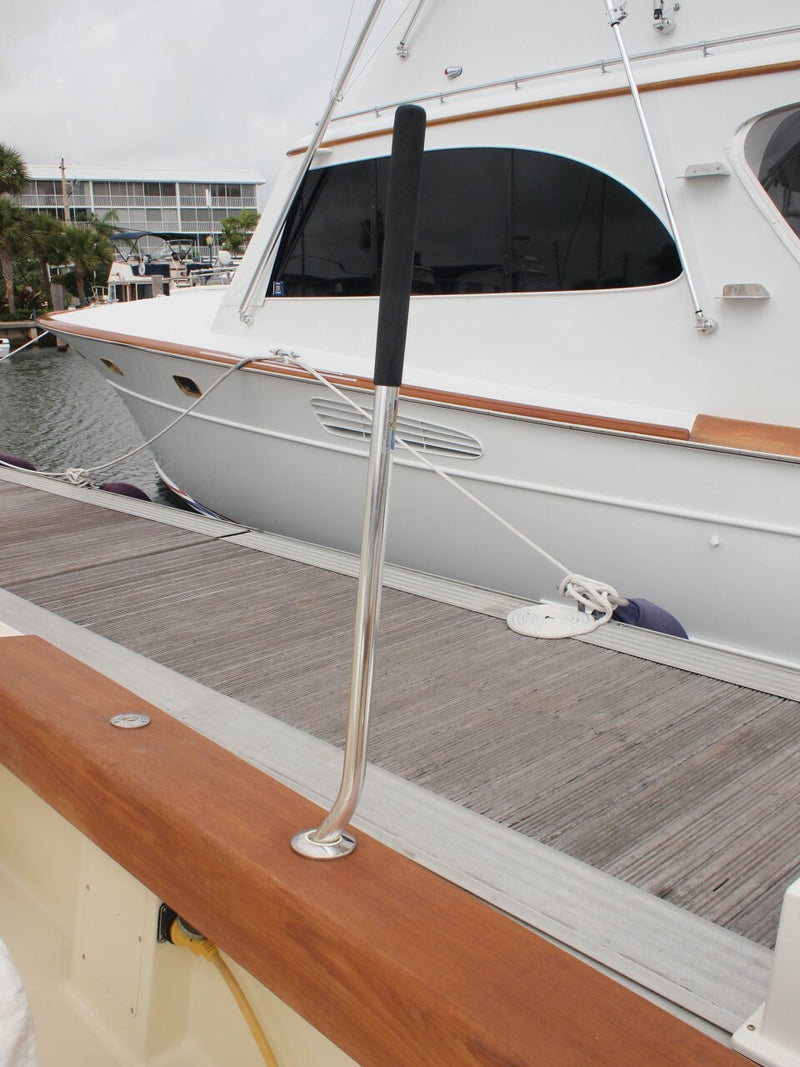 Pole in use