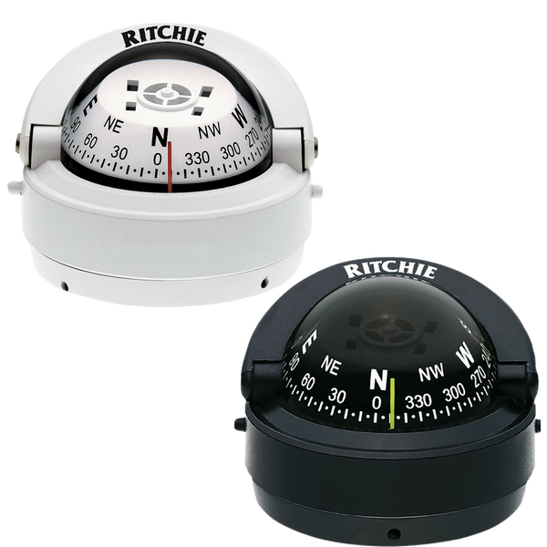 Two compasses