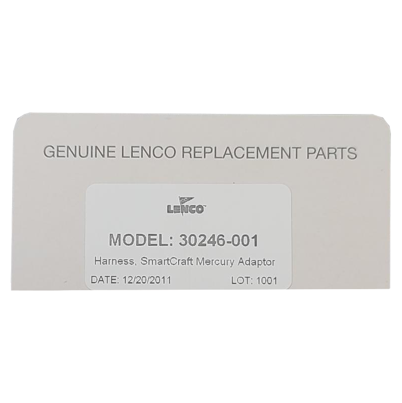 Rear of insert with model number.