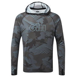 Gill XPEL Tec Hoodie in Shadow Camo shown from front
