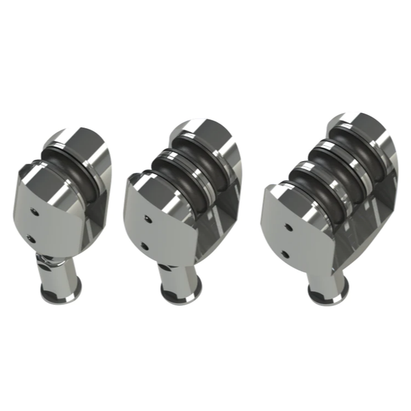 Three pulleys