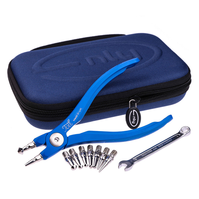 Blue AL Handles Kit with case
