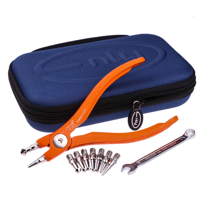 Orange AL Handles Kit with case