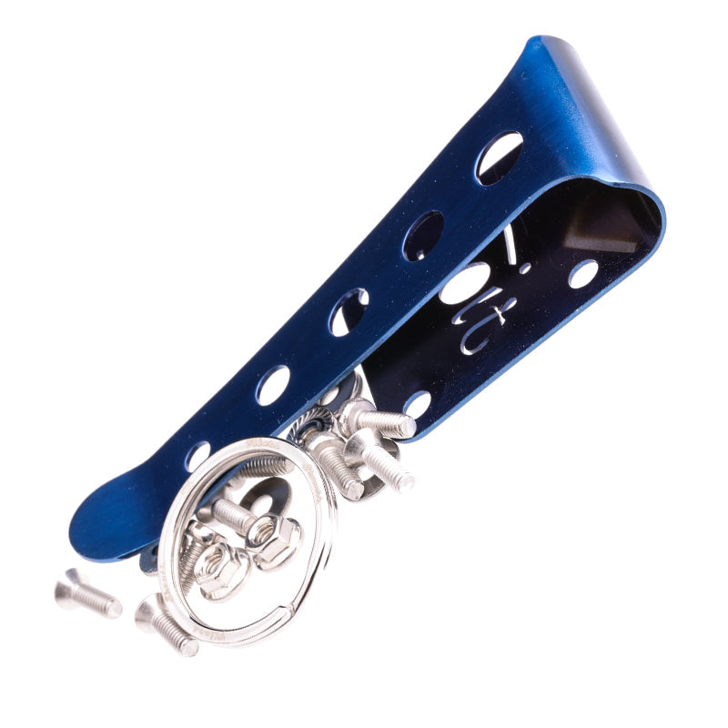 unassembled belt clip