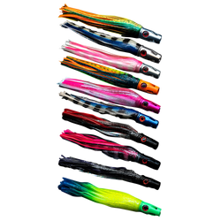 group of jet heads various colors