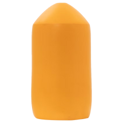 orange cylindrical buoy