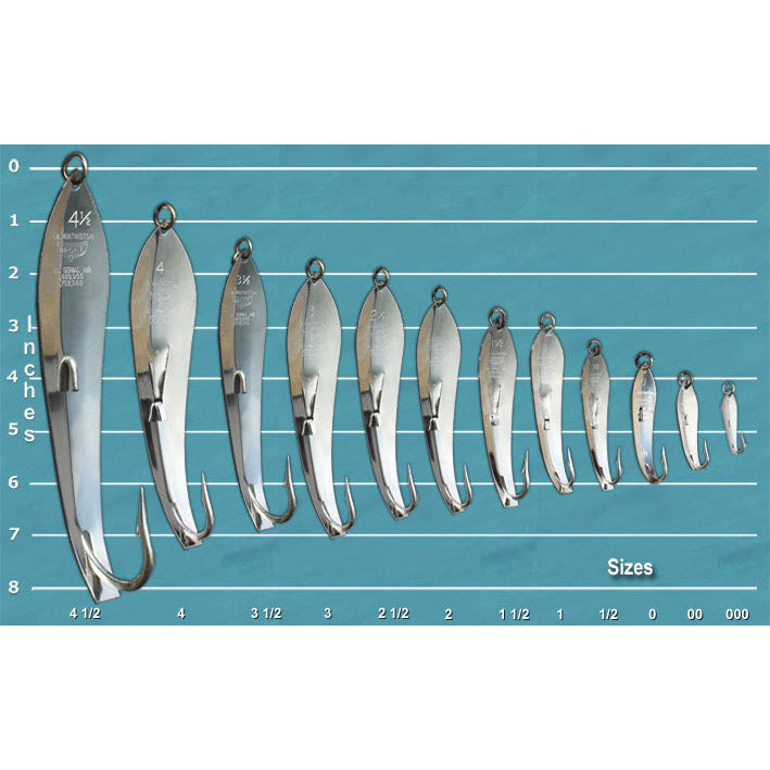 drone spoon fishing lure Huntington 3-1/2 Drone Spoon