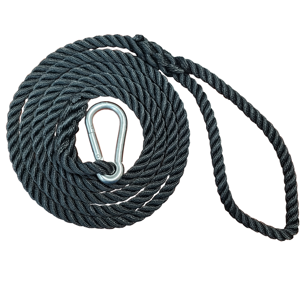 C&C New England Premium Nylon Reel Safety Leash - Black – Crook
