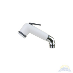 White elbow Spray handle