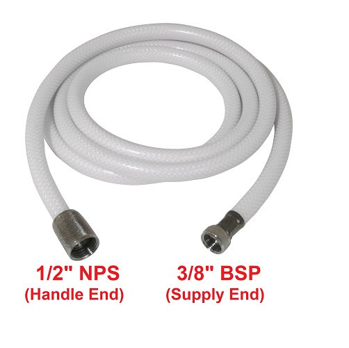 White Nylon hose with measurements 