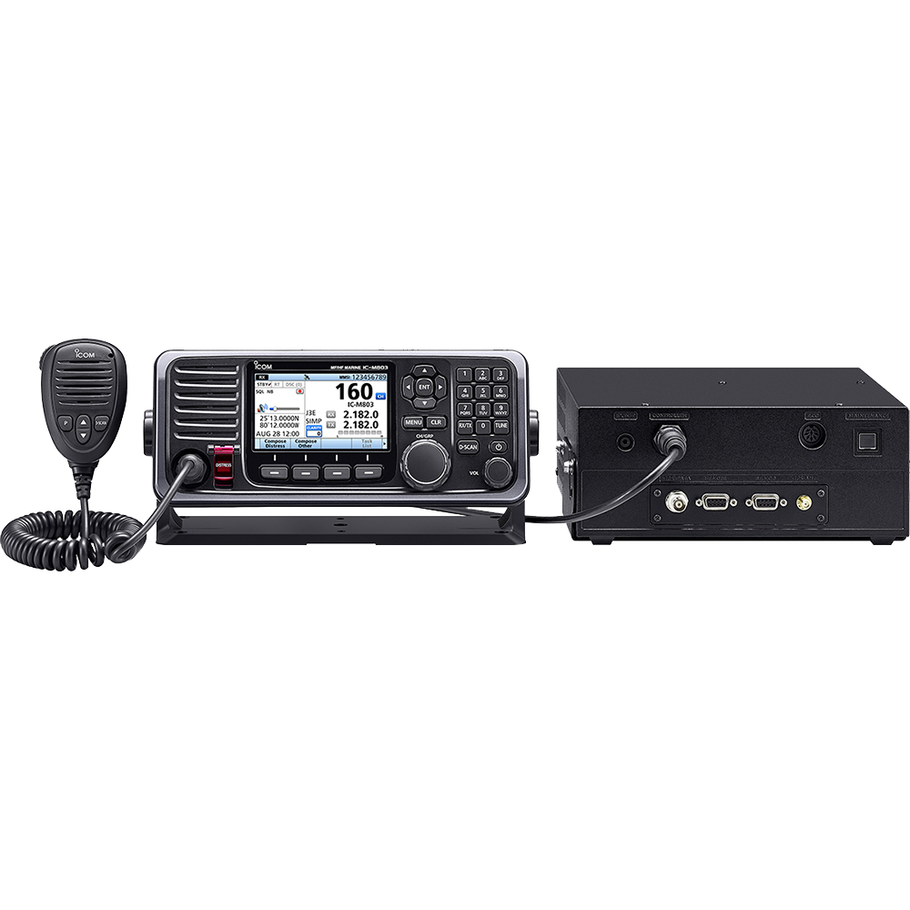 ICOM M803 Recreational SSB Radio – Crook and Crook Fishing, Electronics,  and Marine Supplies