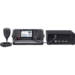 Radio with handheld mic and transmission box