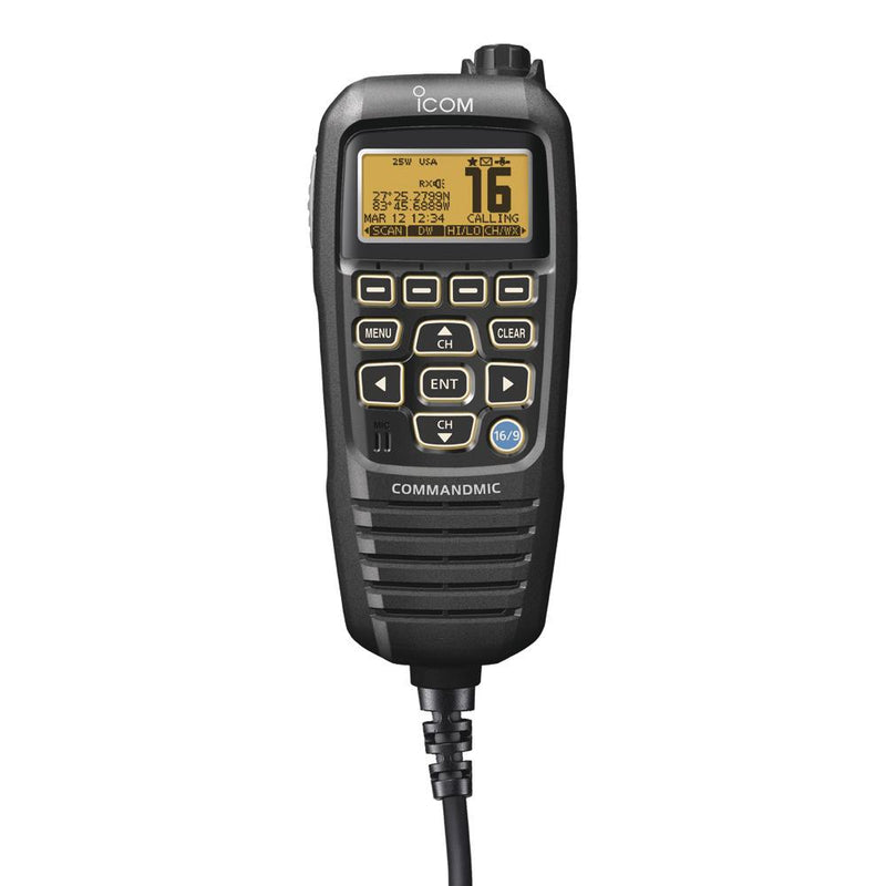 Black handheld radio