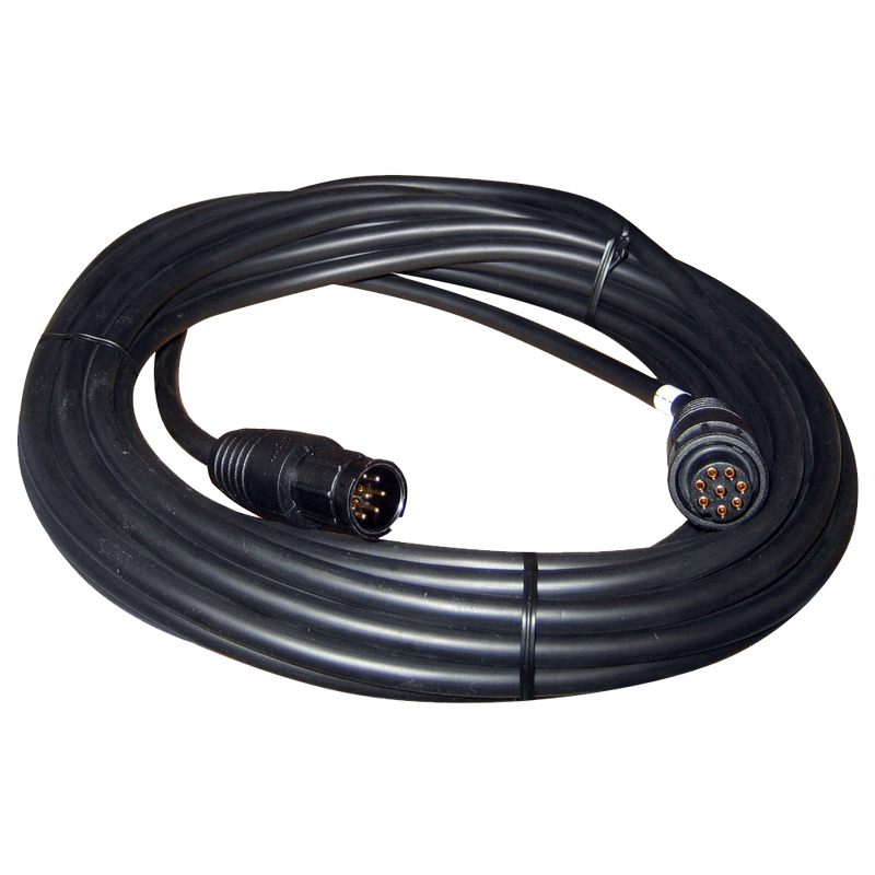 Coiled black cable