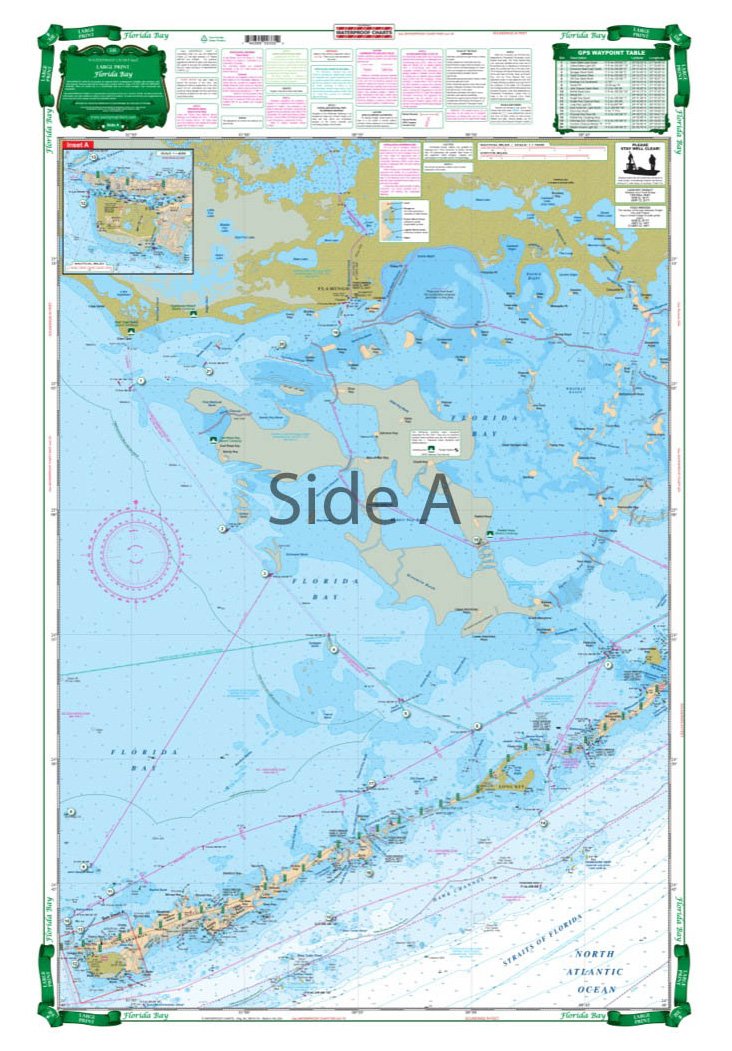 Florida Keys Water Depth Map Florida Keys Nautical Map (NOAA)